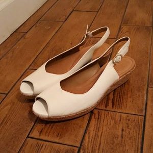 Clark's wedge open toe sandal